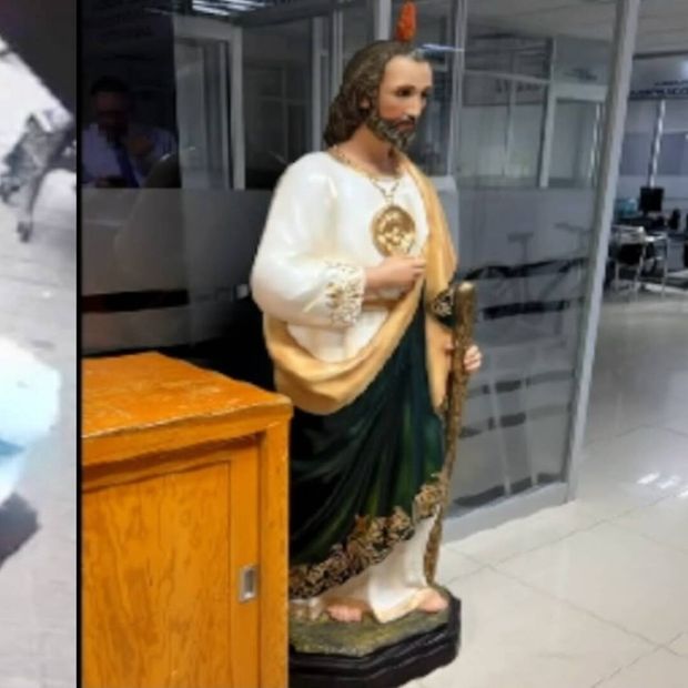 La imagen fue resguardada por las autoridades.